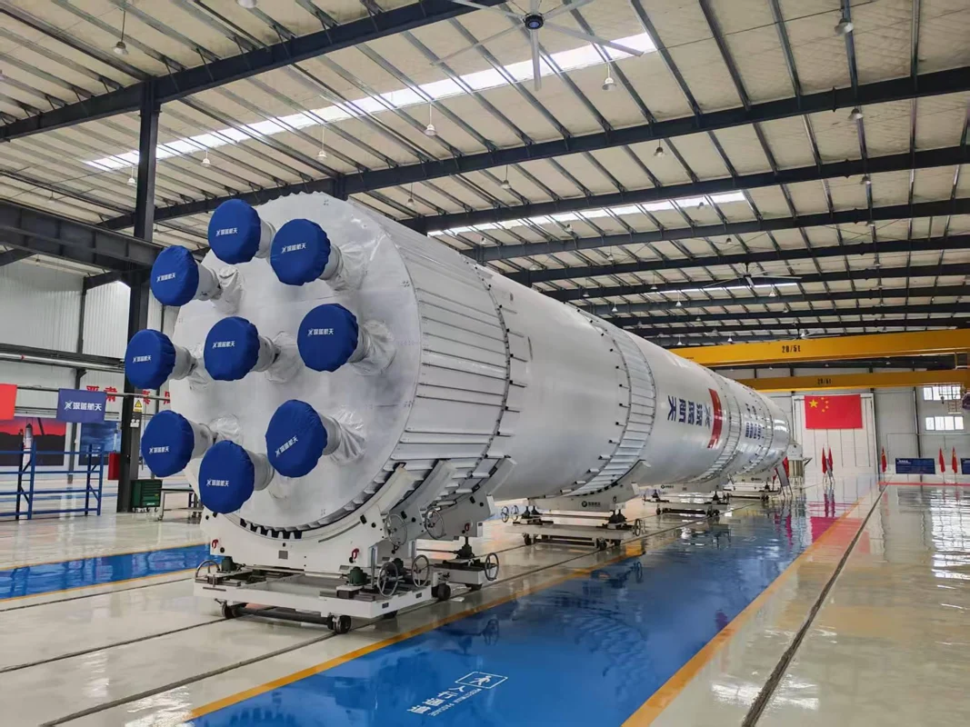 深蓝航天实景 · 深蓝航天火箭实拍